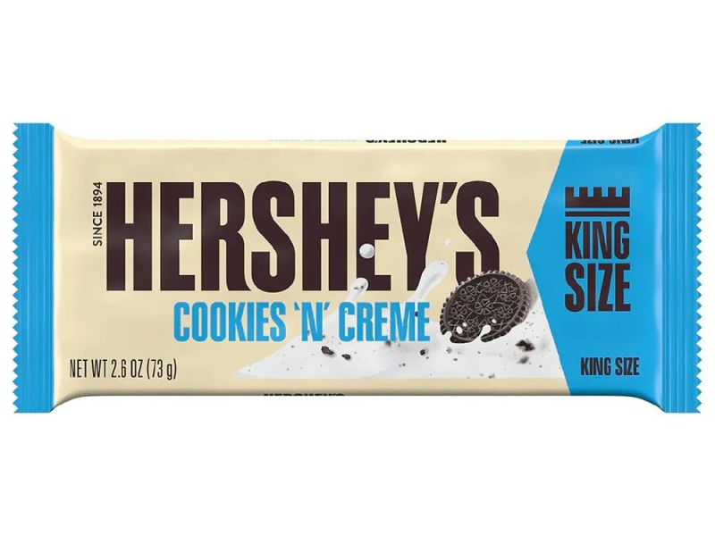 Hershey's Bar Cookies & Cream king size